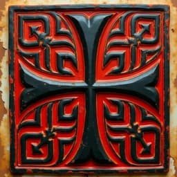 Coptic cross — Ethiopian Orthodox