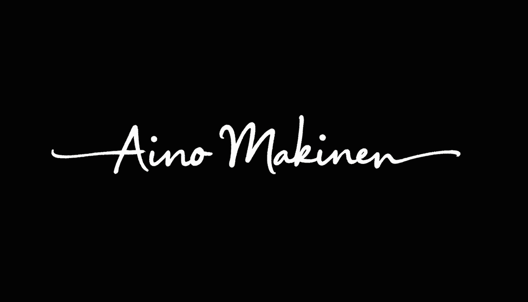 Aino Mäkinen signature