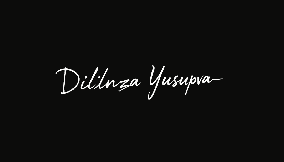 Dilnoza Yusupova signature