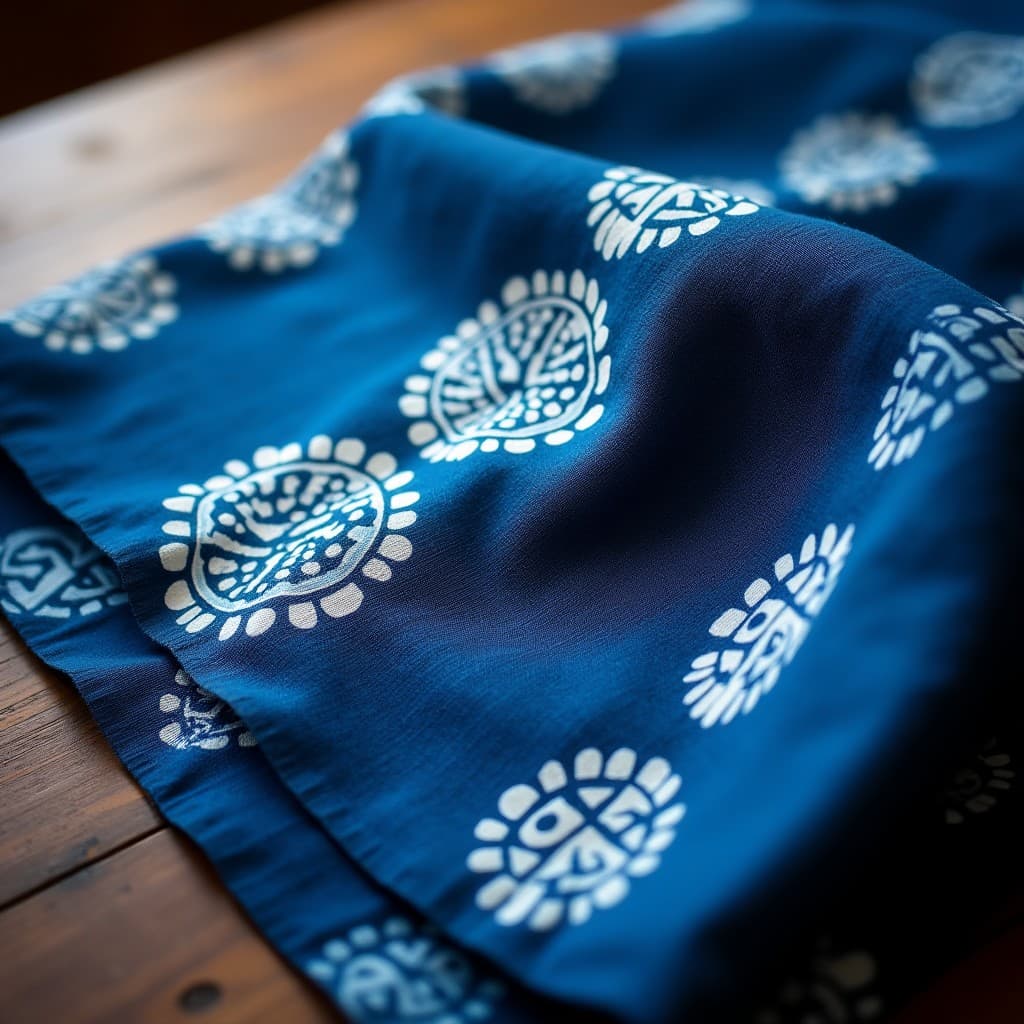 The Adire Scarf — No. 01